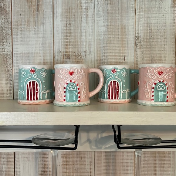 Other - LANG gingerbread espresso, cups, hand-painted NWT